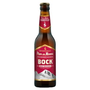 Birra Artigianale Rossa Bock Pian della Mussa Biologica Bt. Cl.33
