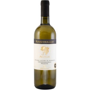 Rosa Di Maggio Arrigoni Pigato Ampelos Riviera Ligure di Ponente Doc Vino Bianco Bt. Cl.75