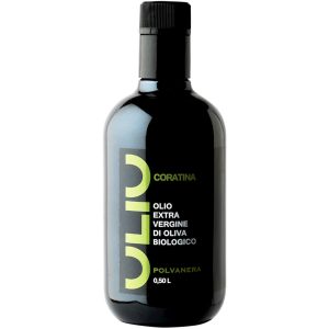Polvanera Olio Evo Italiano Monocultivar Coratina Biologico Bt. Antirabocco Cl.50