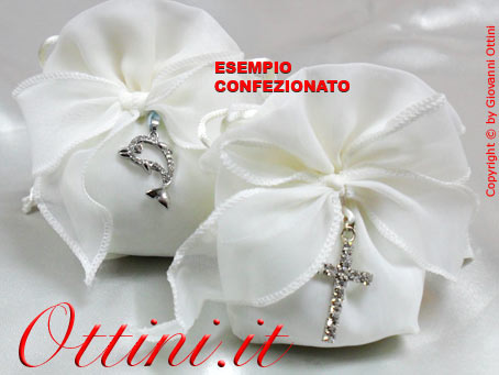 Sacchetto Fiocco Crema - immagine 2