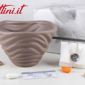 23054 Ciotola Color Biscotto Onde Claraluna