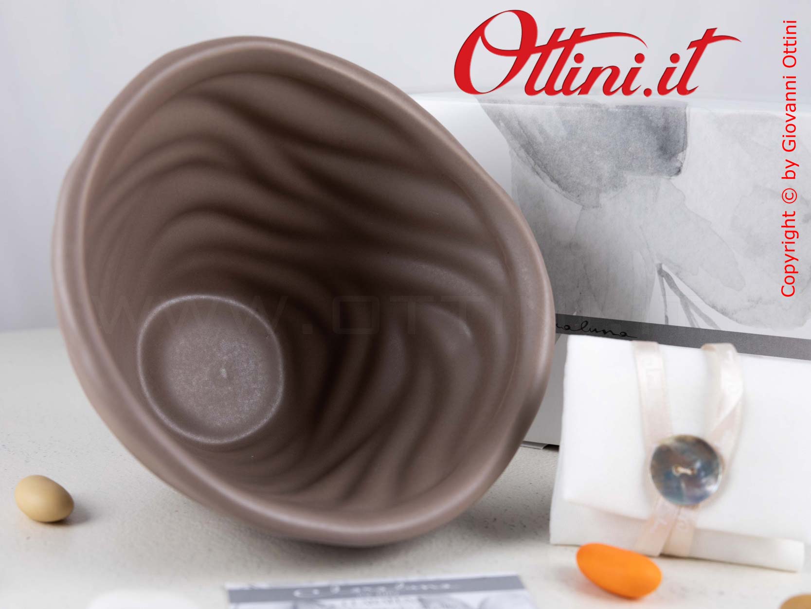 23054 Ciotola Color Biscotto Onde Claraluna - immagine 3