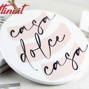 23549 Decoro per Porta tondo Claraluna