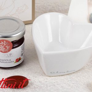 Ciotolina Cuore con Marmellata Fragola – 25092 Claraluna