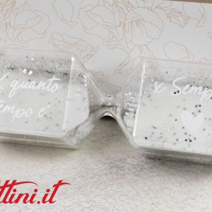 Clessidra Quadrata Bianca Piccola – 25211 Claraluna