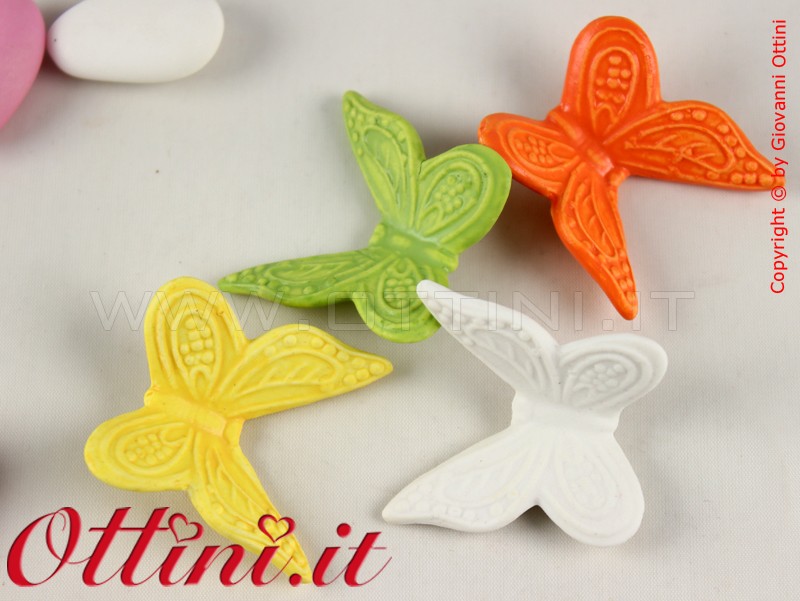 Decorazione Farfalla con Magnete 4 Colori