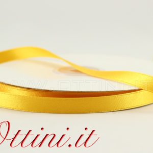 Rotolo Nastro Giallo Intenso 10mm Doppio Raso