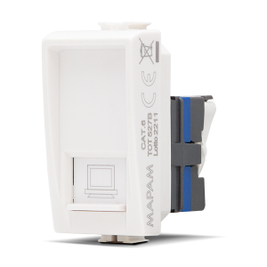 Connettore rete RJ45 CAT 6 JOY compatibile BTicino MATIX – MAPAM