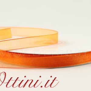 Rotolo Nastro Arancio 10mm Organza