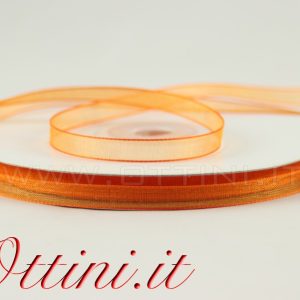 Rotolo Nastro Arancio 6mm Organza