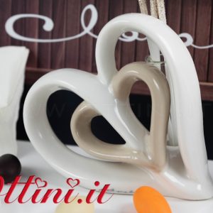 Diffusore Profumatore 2 Cuori con kit Essenza