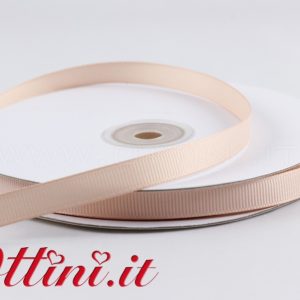 Rotolo Nastro Cipria 10mm Grosgrain
