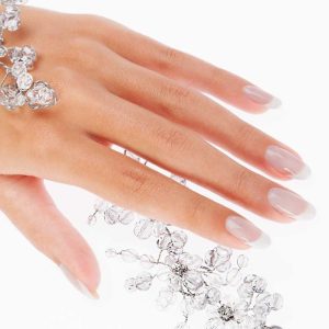 Estrosa smalto gel lattiginoso bianco