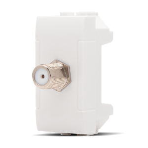 Presa SAT Femmina diretta 1 modulo ART compatibile BTicino Living – MAPAM