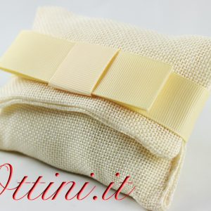 Bustina Country in cotone Avorio