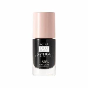 Astra pure beauty nail polish 16 black rice