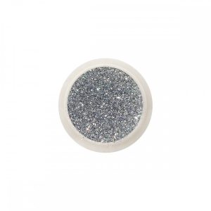 Estrosa chrome glitter dust silver