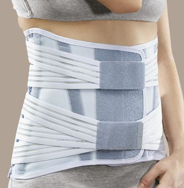 Busto semirigido basso per donna con tiranti elastici Roten sat 23 pr1-1623 - immagine 2