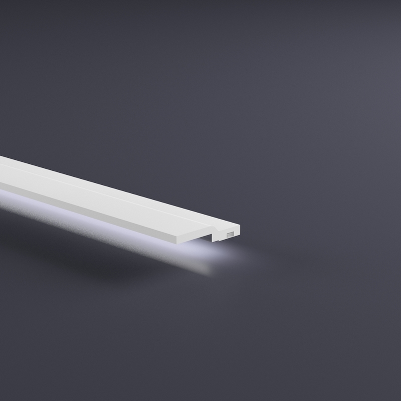 Cornice per veletta con profilo led DS5031 - immagine 2