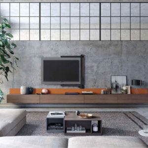 Parete Attrezzata Astor Skyline 3.0 Modello Industrial style