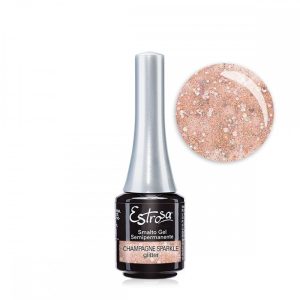 Estrosa smalto gel champagne sparkle 7915