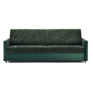Divano letto girevole Milano Lusso con materasso H 22 cm