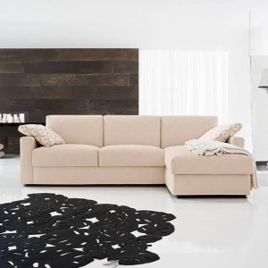 Divano componibile con contenitore design ricercato Doken