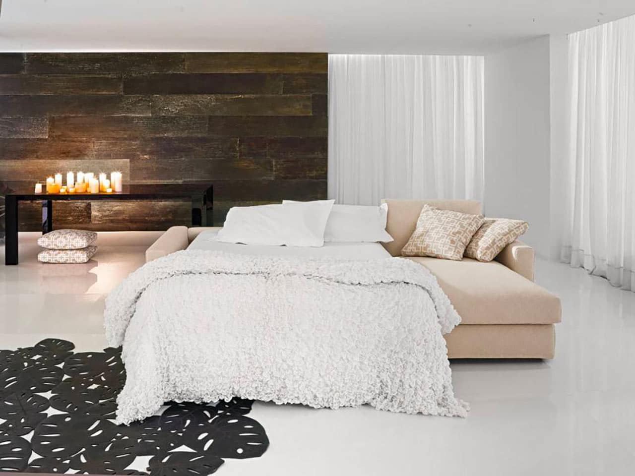 Divano componibile con contenitore design ricercato Doken - immagine 5