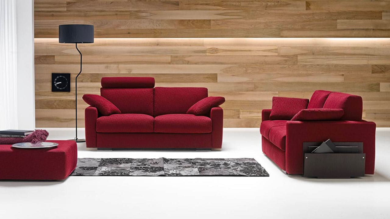 Divano componibile con contenitore design ricercato Doken - immagine 3