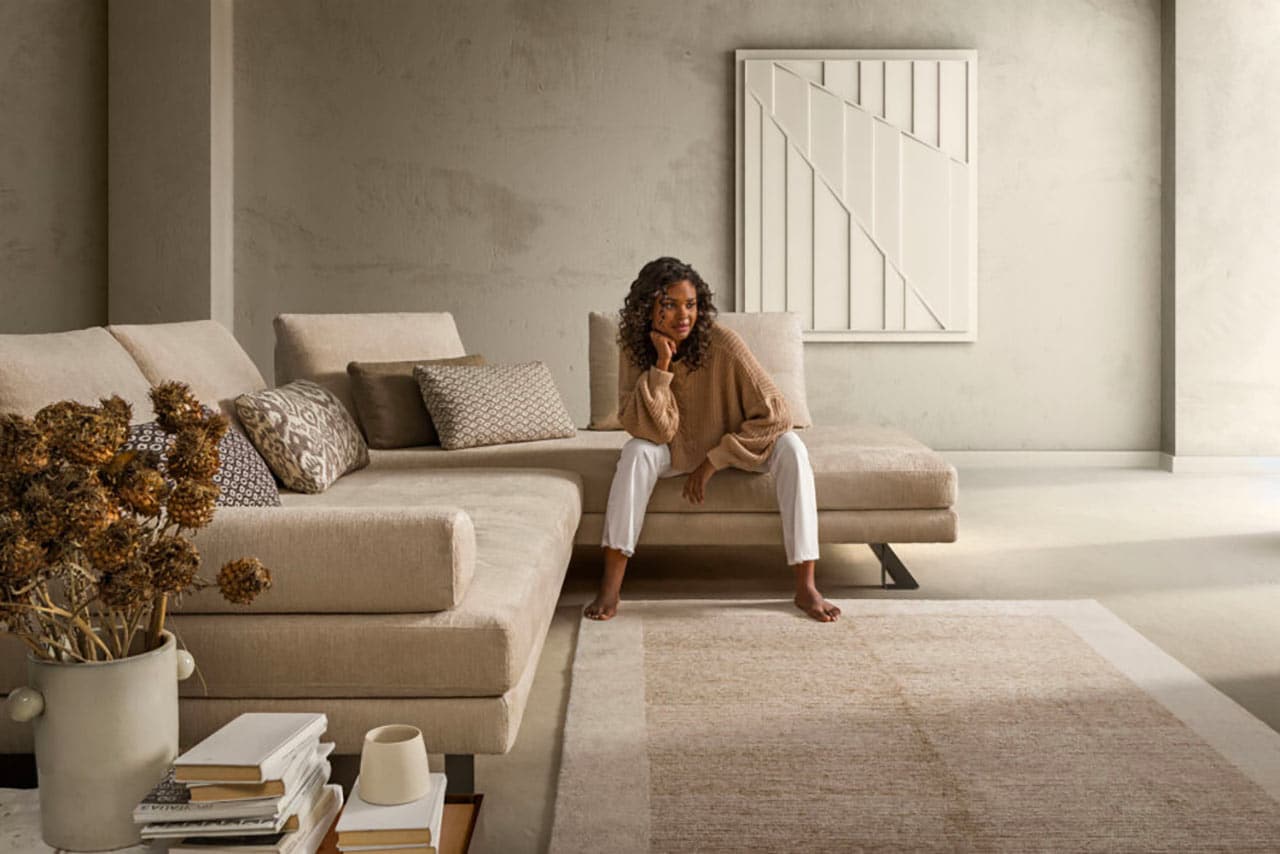 Divano componibile con schienali retraibili piede alto Mosca - immagine 8