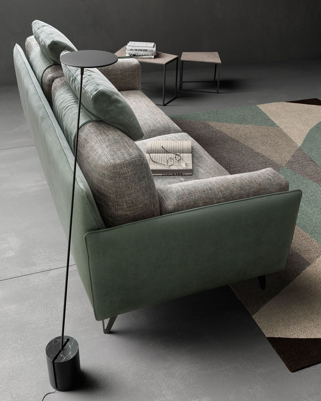 Divano componibile moderno personalizzabile Brigi - immagine 6