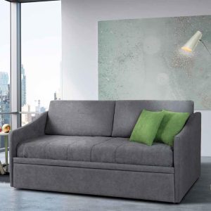 Divano con letto singolo e secondo letto estraibile Manson