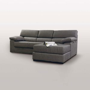 Divano fisso angolare con penisola Oasis