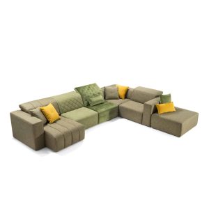 Divano fisso componibile Poker