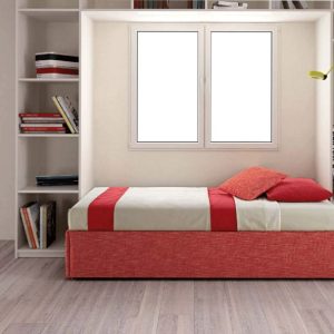 Letto Con Secondo Letto o Contenitore Modello Saturno H 16 cm