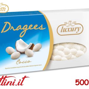 Dragées Cocco con Cioccolato Bianco Spolverato