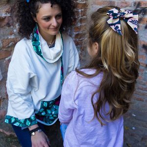 Fiocco per capelli (con elastico)