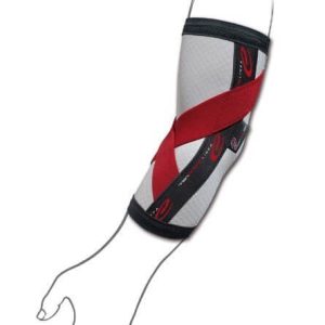 Gomitiera elastica con taping e fibra di carbonio Tenortho c-elbow