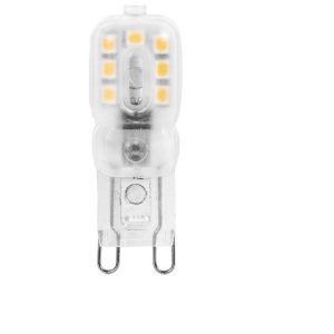 De Sanctis Light & Design – 10 LAMPADINE LED G9 SOSTITUTIVE PER ALOGENE 2,2W CRI80