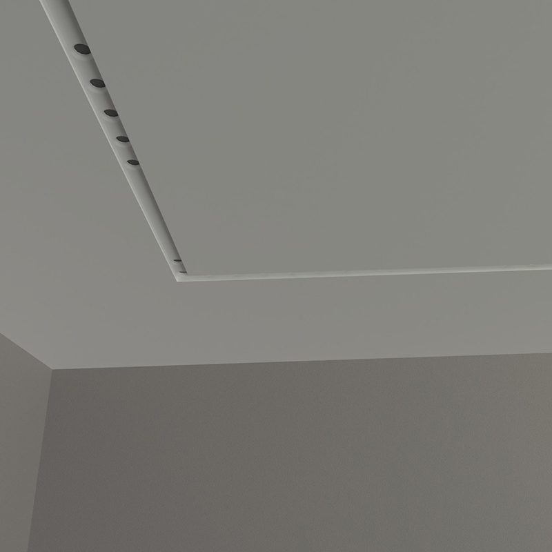 Porta faretto da incasso lineare per MINI GU10 LINEA045 – CF Original - immagine 2