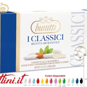 Confetti Capri Mandorla Verde Chiaro Buratti Kg 1