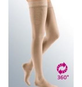 Medi calza autoreggente k1 punta chiusa mediven sheer&soft