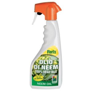 Flortis Olio di Neem 500ml Spray Pronto Uso