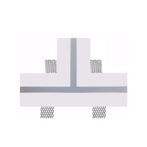 Profilo in gesso raccordo a t taglio luce per strip led