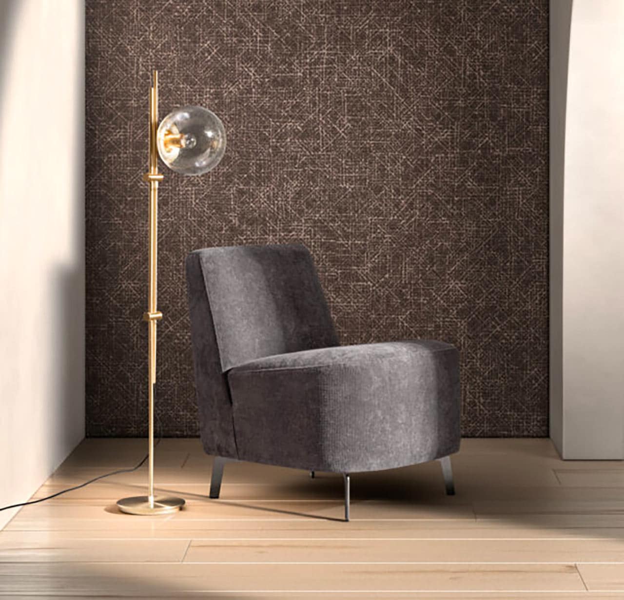 Poltrona Doriana dal design moderno