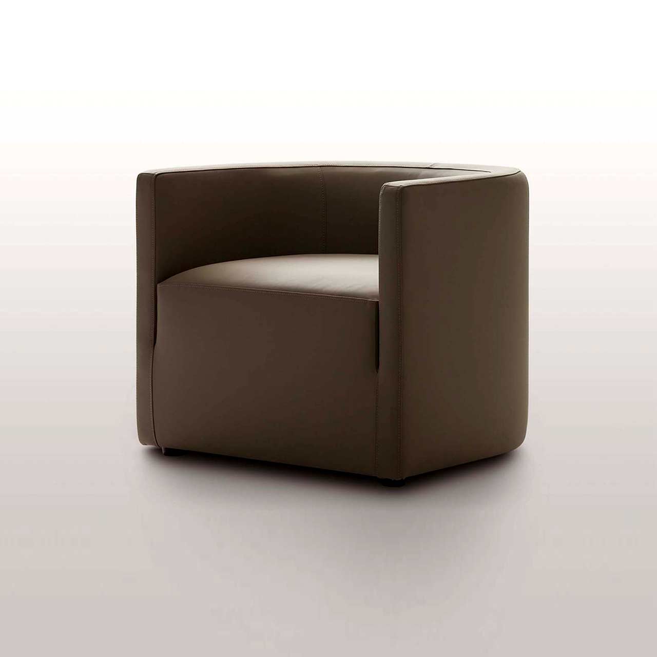 Poltrona bassa moderna curva Idroscalo