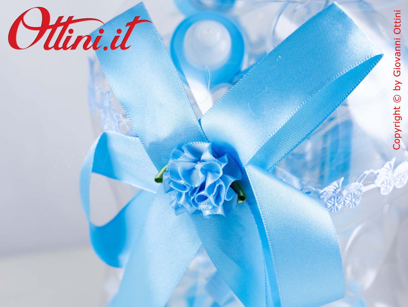 Maxi Biberon Salvadanaio Cielo con 30 mini Biberon - immagine 3