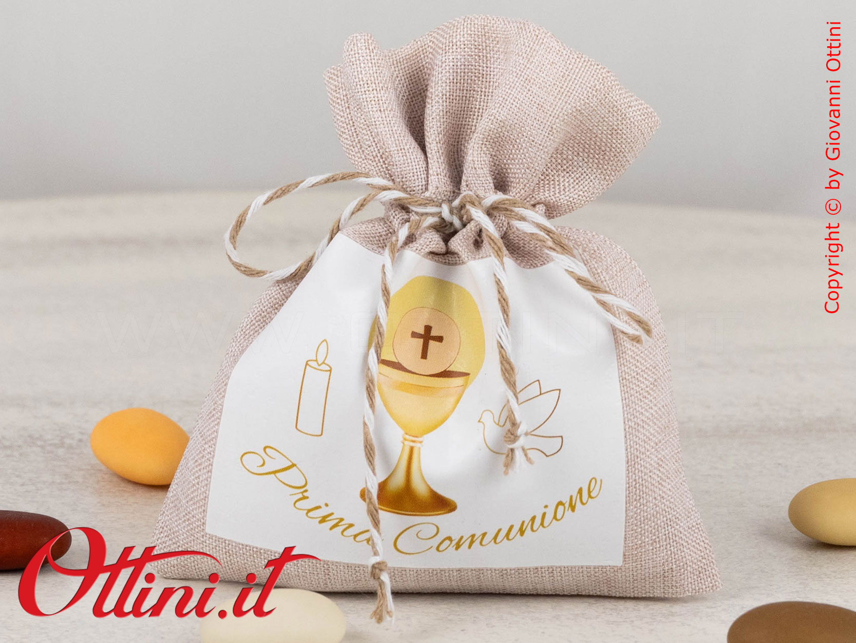 Sacchettino Cotone Prima Comunione