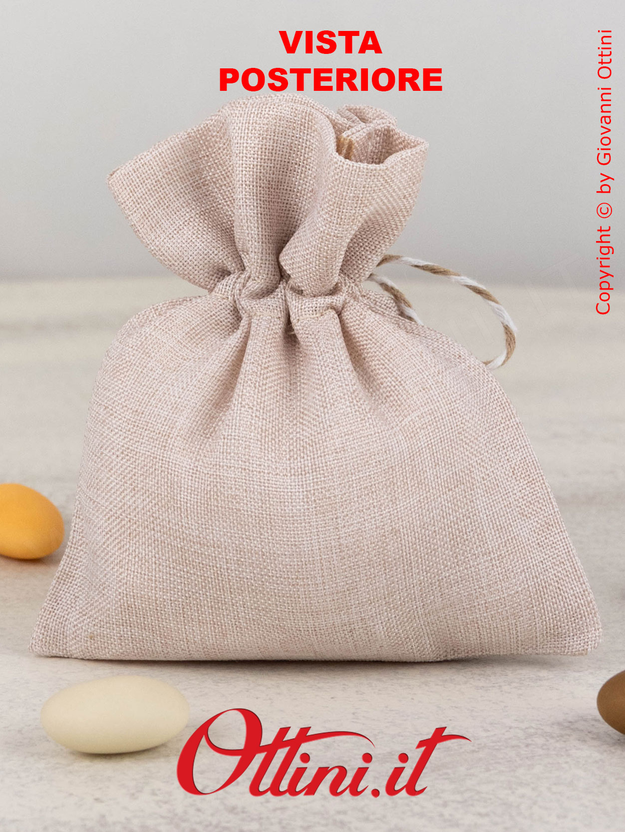 Sacchettino Cotone Prima Comunione - immagine 3