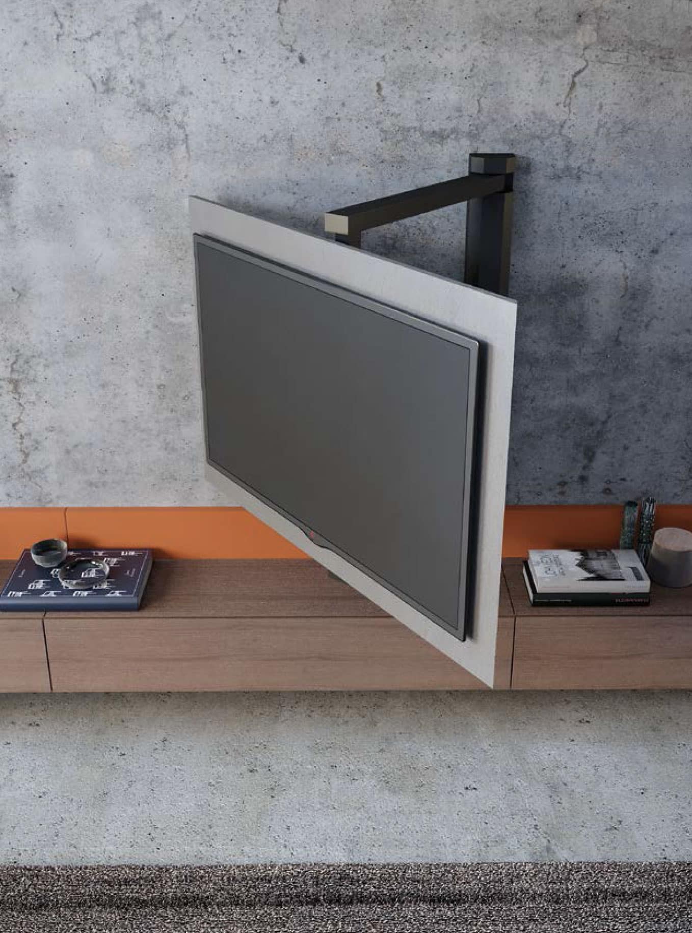 Parete Attrezzata Astor Skyline 3.0 Modello Industrial style - immagine 3